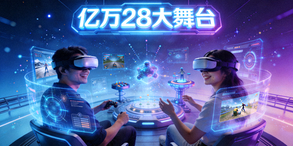 亿万28大舞台全新娱乐体验场景 - 玩家沉浸在虚拟娱乐世界中体验多元化内容