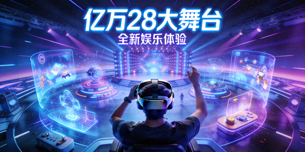 亿万28大舞台全新娱乐体验场景 - 玩家沉浸在虚拟娱乐世界中